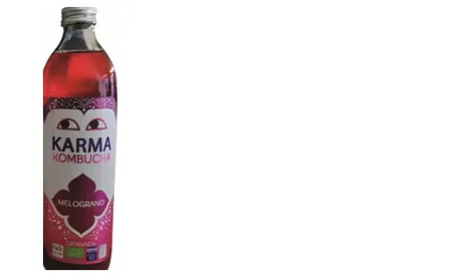 Confezione di Bevanda kombucha melograno