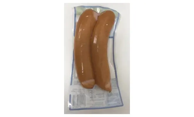 Confezione di Wurstel di carne suina, affumicati (Servelade)