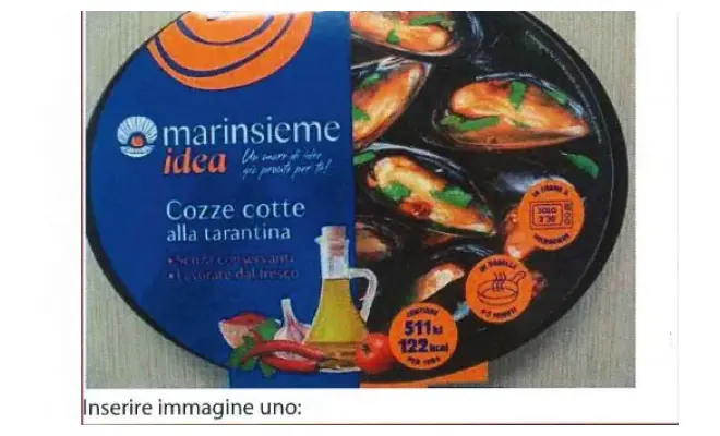 Confezione di COZZE COTTE ALLA TARANTINA