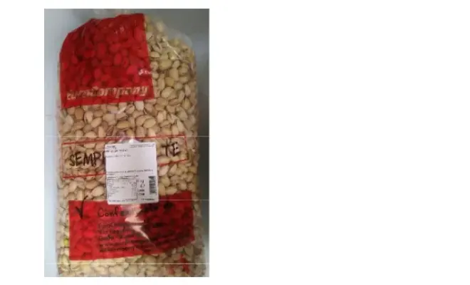 Confezione di Pistacchi tostati salati