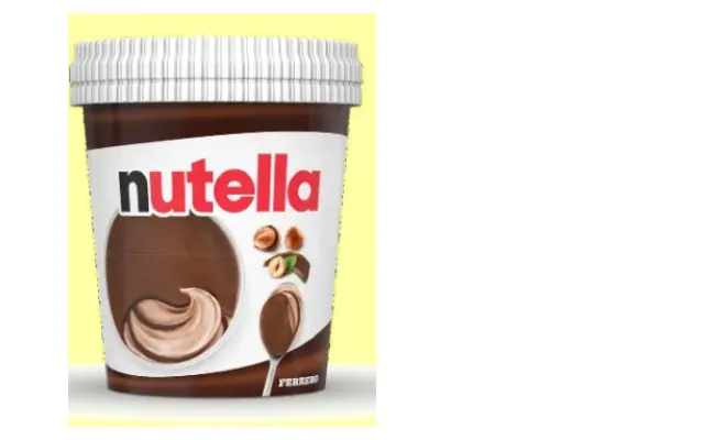 Confezione di NUTELLA GELATO (NUTELLA ICE CREAM POT)