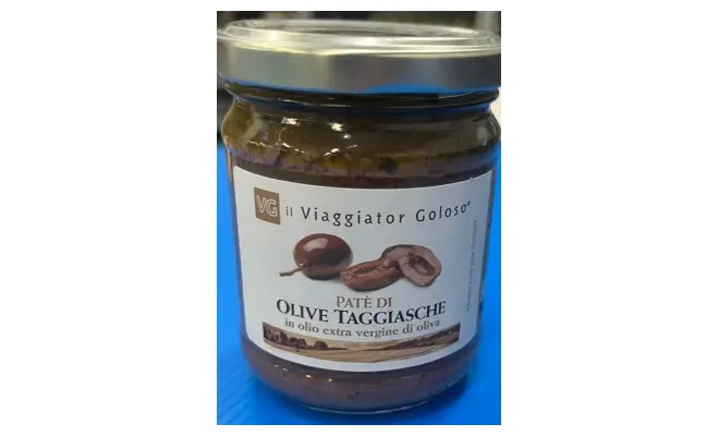 Confezione di PATE' DI OLIVE TAGGIASCHE