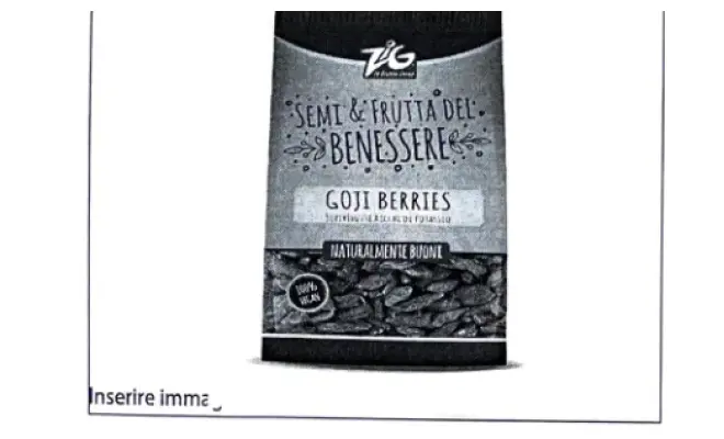 Confezione di Bacche di Goji