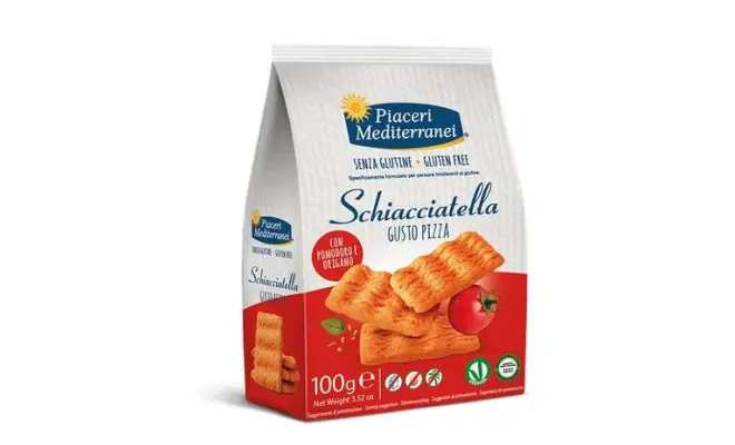Confezione di Schiacciatella gusto pizza
