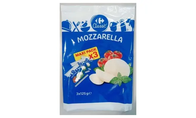 Confezione di MOZZARELLA MAXI PACK X 3