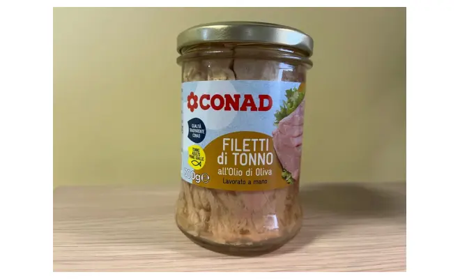 Confezione di FILETTI DI TONNO ALL'OLIO DI OLIVA