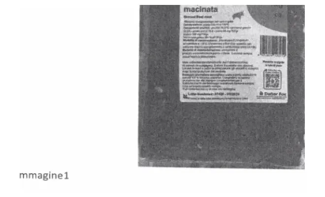 Confezione di Polpa di bovino macinata