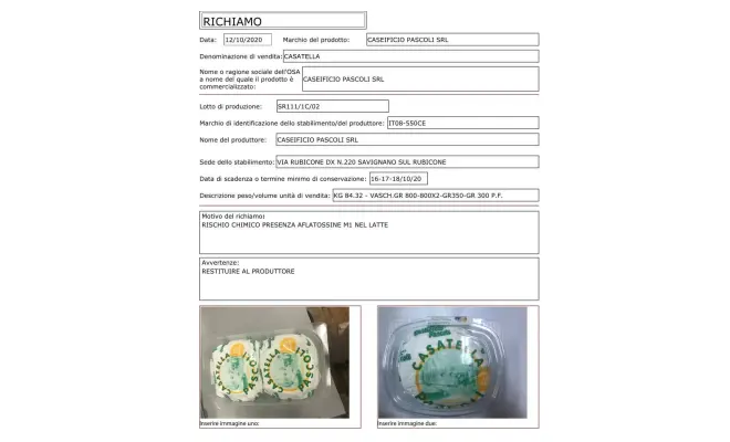 Confezione di Casatella