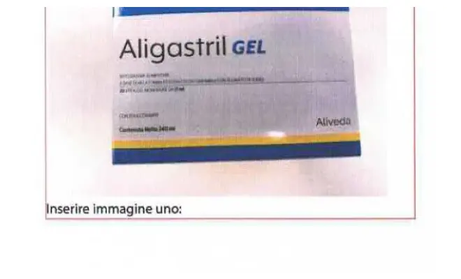 Confezione di Aligastril Gel