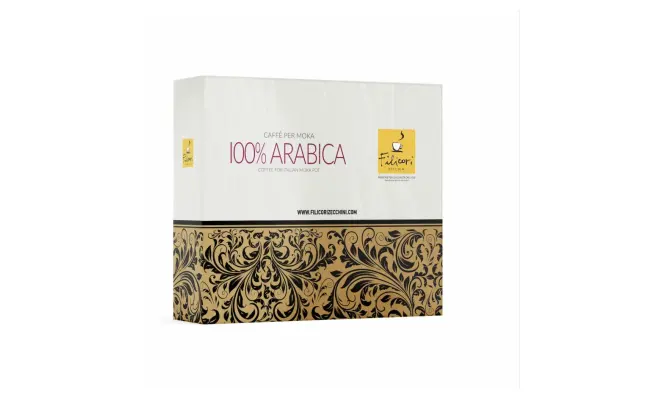 Confezione di CAFFE' ARABICA 100% BIPACK GR.250X2