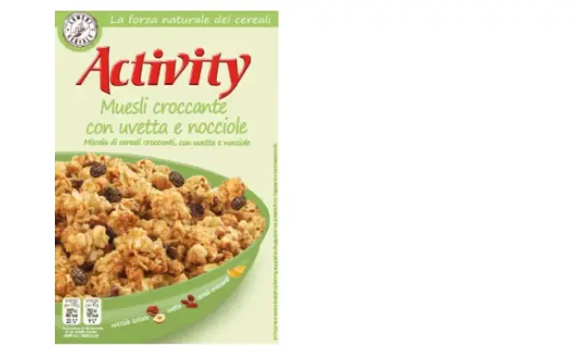 Confezione di MUESLI UVETTA NOCCIOLA 375