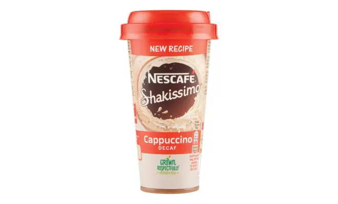 Confezione di Nescafé Shakissimo Cappuccino Decaffeinato