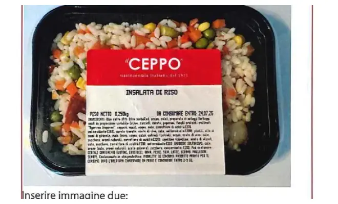 Confezione di INSALATA DI RISO