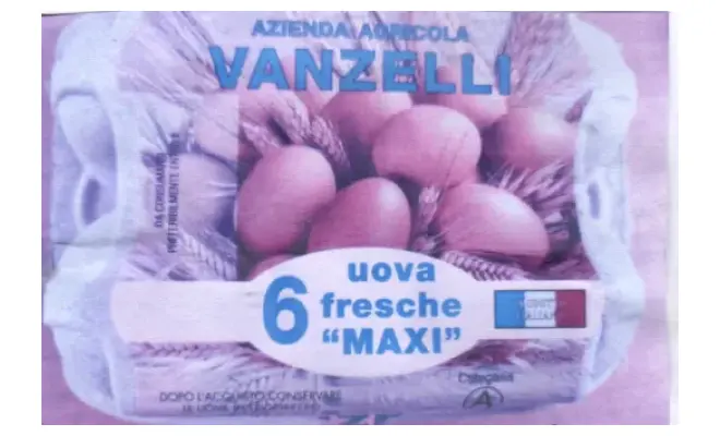 Confezione di CONFEZIONE UOVA DA 6