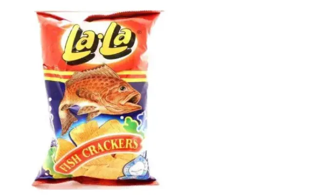 Confezione di CHIPS LALA FISH CRACKER CLASSIC