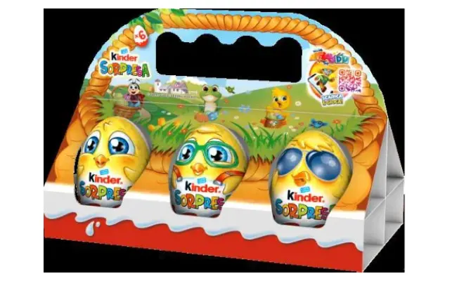 Confezione di Kinder Sorpresa T6 "Pulcini"