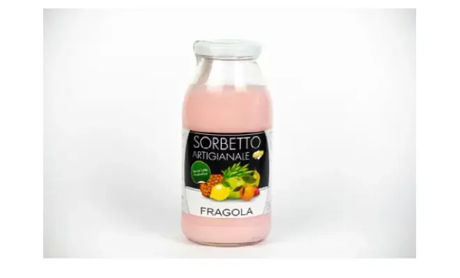 Confezione di SORBETTO ARTIGIANALE FRAGOLA