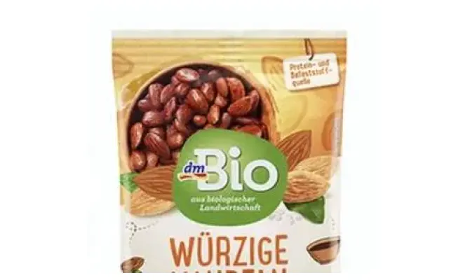 Confezione di dmBio Mandorle al gusto Tamari 50 g