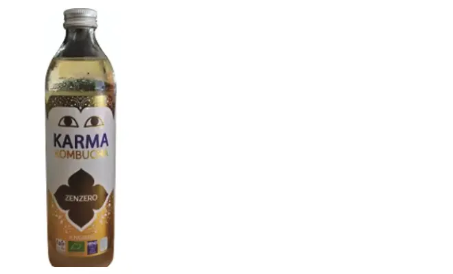 Confezione di Bevanda kombucha Zenzero