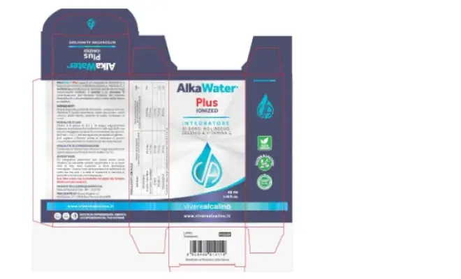 Confezione di ALKAWATER PLUS INTEGRATORE ALIMENTARE