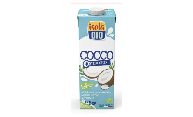 Confezione di ISOLABIO - COCCO SENZA ZUCCHERI 1L