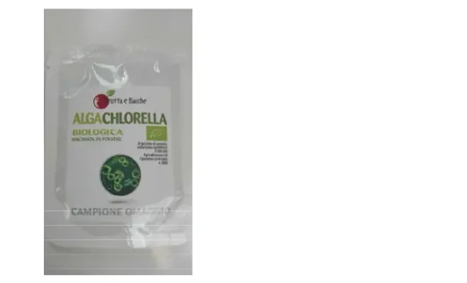 Confezione di Alga Chlorella Biologica in polvere