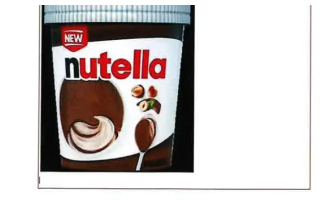 Confezione di Nutella Ice cream pot
