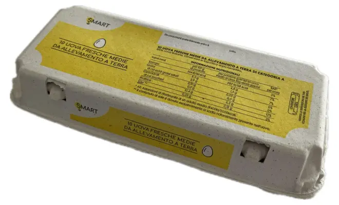 Confezione di Uova fresche da allevamento a terra Cat A