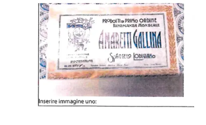 Confezione di Amaretti Gallina