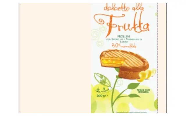Confezione di Frolline con scorzette e marmellata di limone