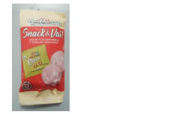 Confezione di Snack & Vai DISCHETTI DI MORTADELLA E TARALLINI