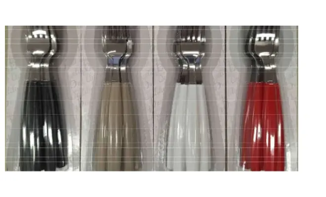 Confezione di FORCHETTA TAVOLA EXAGONA MA MAISON 6 PZ