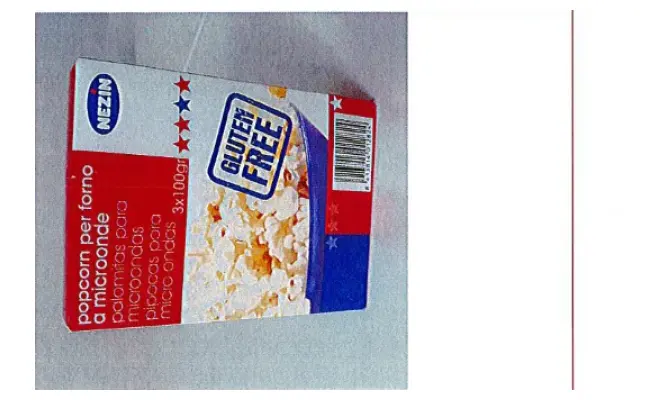 Confezione di POPCORN PER FORNO A MICROONDE