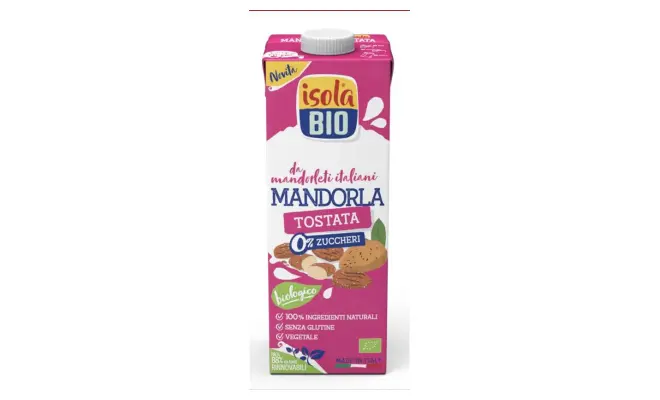 Confezione di ISOLABIO - MANDORLA TOSTATA 1L
