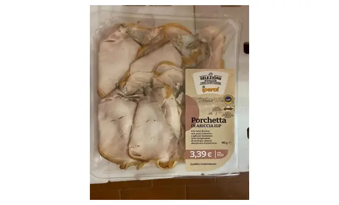 Confezione di PORCHETTA DI ARICCIA
