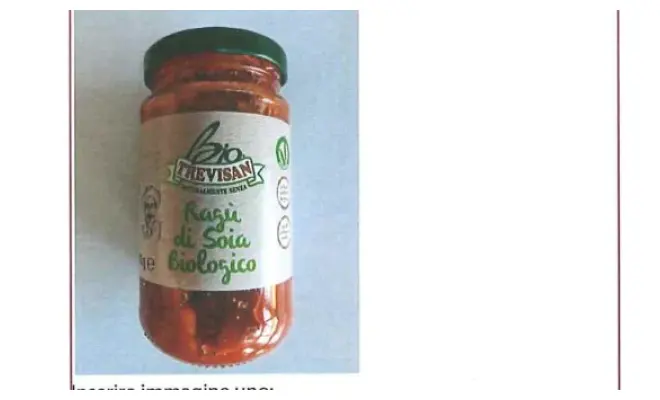 Confezione di RAGU' DI SOIA *BIO G.190 vegan