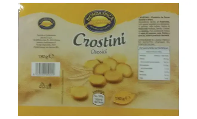 Confezione di Crostini classici