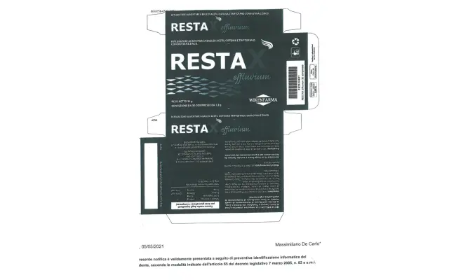 Confezione di Restax Effluvium