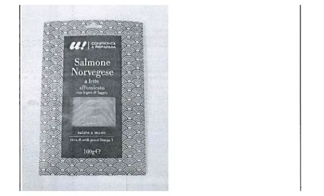 Confezione di SALMONE NORVEGESE AFFUMICATO