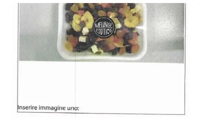 Confezione di MELANGE ESOTICO (MIX FRUTTA SECCA E DISIDRATATA