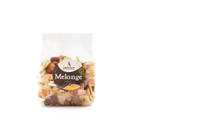 Confezione di Melange di Frutta g250 in busta neutra