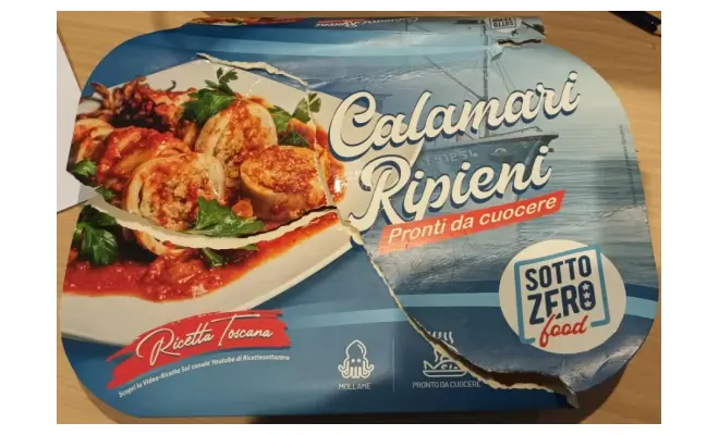 Confezione di CALAMARI RIPIENI CONGELATI
