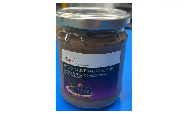 Confezione di PATE' DI OLIVE TAGGIASCHE