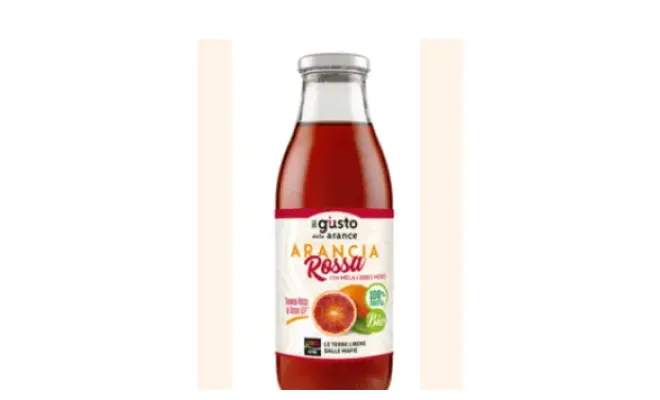Confezione di Succo di Arancia Rossa Biologico 50cl