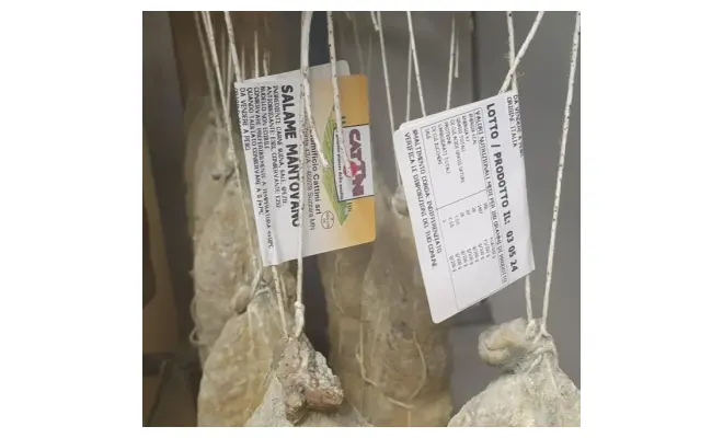 Confezione di SALAME MANTOVANO SFUSO INTERO LOTTO 030524
