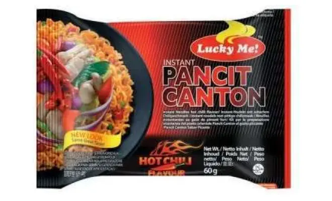 Confezione di Pancit Canton Gusto Hotchili