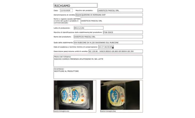 Confezione di Squacquerone di Romagna DOP