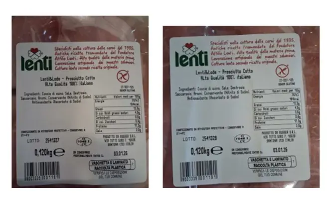 Confezione di LENTI & LODE - PROSCIUTTO COTTO ALTA QUALITA'