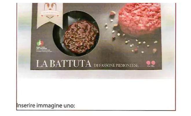 Confezione di LA BATTUTA DI FASSONE PIEMONTESE/BATTUTA BOADPMT CLASSICA G200 SKIN