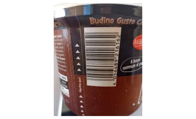 Confezione di Budino proteico gusto cioccolato